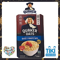Yến Mạch Quaker Oats Quick - 1 Minute 4.52kg ( Dạng Hạt Cán Vỡ nk my )