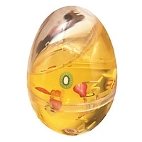 Multi-Color Fruit DIY Crystal Mud Slime Anti-Stress Toys 4*4*6CM Egg Shell Shape Fun Toys 6 Styles j2