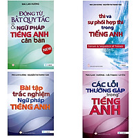 Combo Động Từ BQT & NPTA Căn Bản + Thì Và Sự Phối Hợp Thì Trong Tiếng Anh + Bài Tập Trắc