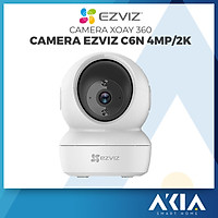 Camera WI-FI EZVIZ C6N 4MP Trong Nhà, Quay Quét 360 Độ, Quan Sát Ban Đêm 10m Bằng Hồng Ngoại IR, Đàm Thoại 2 Chiều, Theo Dõi Chuyển Động Thông Minh --Hàng Chính Hãng
