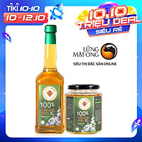 Combo Mật ong rừng Hoa Miền Núi - 100% mật ong chín Honimore 990g