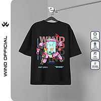 Áo phông tay lỡ W WIND bản Premium 100% cotton unisex form rộng MEDICINE nam nữ oversize