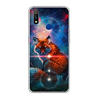 Ốp điện thoại Realme 3 Pro - 0005 FOX04 - Silicon dẻo - Hàng Chính Hãng