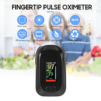 Máy đo huyết áp dạng kẹp ngón tay Oxygen Saturation Monitor Measuring SpO2 & Pulse Rate Rotatable OLED Display with Lanyard