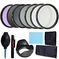 Professional Lens and Filter Bundle Complete and Compact Camera Accessory Kit Photography Accessories 58mm