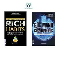 BIZBOOKS - Combo 2 Cuốn Hay Nhất Về Quản Trị Năng Lượng Bản Thân - Chữa Bệnh Lười Và Trì Hoãn: Rich Habits - Thói Quen Thành Công + Sức Mạnh Của Động Lực – MinhAnBooks