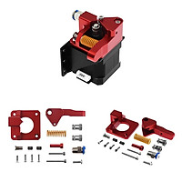 2Pcs Upgrade Red Aluminum Dual Drive Gear Extruder Kit For Ender 3 CR-10