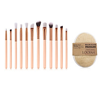 Bộ cọ trang điểm hồng pastel Make up brush set IM00021-PINK + Tặng bông tắm xơ mướp PROVK399