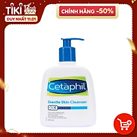Sữa Rửa Mặt Cetaphil Gentle Skin Cleaner (500ml) + Tặng kèm khẩu trang vải