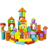 Fisher-Price Wooden Jumping Trolley Rabbit Children's Baby Toys 1-3-6 years old FP1014C