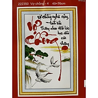 TRANH THÊU VỢ CHỒNG 222350 (N)