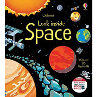 Look inside Space – sách tiếng Anh cho bé 5-8 tuổi
