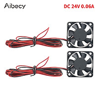 AibecyBrushless Cooling Fan 40*40*10mm DC 24V with Sleeve Bearing Compatible with Ender-3/Ender-3 Pro 3D Printer