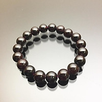 Vòng tay phong thủy ngọc hồng lựu 10mm
