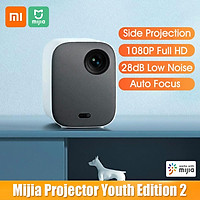 Xiaomi Mijia DLP Projector Youth Edition 2 1080P FHD 460 ANSI Lumens 2GB 16GB Auto Focus Far-field Voice 28dB Low Noise