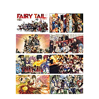 Poster 8 tấm A4 Fairy Tail Hội Pháp Sư anime tranh treo album ảnh in hình đẹp (MẪU GIAO NGẪU NHIÊN)