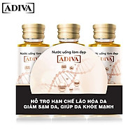 3 lọ Collagen ADIVA - Dưỡng chất uống làm đẹp da