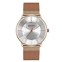Đồng hồ Thể thao Nam Cadisen Chronograph, Quartz phong cách Doanh nhân chống nước - Bạc