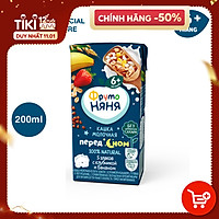 Sữa đêm ngũ cốc vị dâu tây và chuối FrutoNyanya 200ml