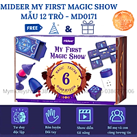 (2 MẪU) Bộ đồ chơi MIDEER ảo thuật gia nhí BUỔI BIỂU DIỄN ĐẦU TIÊN CỦA TÔI - My First Magic Show dành cho bé từ 6 tuổi trở lên
