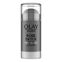 Mặt Nạ Olay Masks Pore Detox Black Charcoal Clay Stick 48g