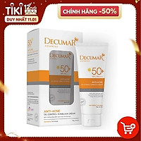Kem chống nắng Decumar Advaced Sunblock hoàn toàn mới