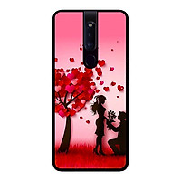 Ốp lưng cho Oppo F11 Pro NỀN TRÁI TIM 3- Hàng chính hãng