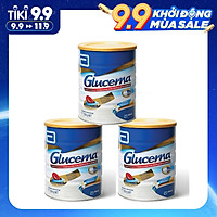 Combo 3 Hộp Sữa bột Abbott Glucerna Vanilla dành cho người đái tháo đường và tiền đái tháo đường (850g) - Nhập khẩu Australia