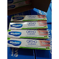 KEM ĐÁNH RĂNG DÀNH CHO NGƯỜI NIỀNG RĂNG Wisdom ORTHO Clean nhập từ England