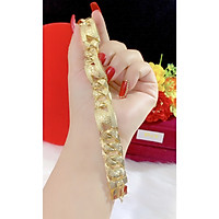 Lắc tay nam chạm mạ màu 24.k cao cấp