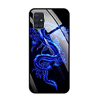 Ốp lưng kính cường lực cho Samsung Galaxy A51 - 03094 0270 DRADON02 - Hàng Chính Hãng