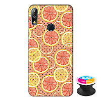 Ốp lưng cho điện thoại Asus Zenfone Max Pro M2 hình Lemon tặng kèm giá đỡ điện thoại iCase xinh xắn - Hàng chính hãng
