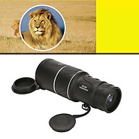 Portable Waterproof Monocular Telescope 9500m 40X60 Outdoor Day Vision Monocular Optical HD Lens for Hunting Sightseeing