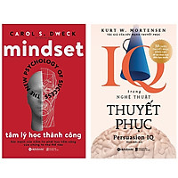 Combo Sách Tư Duy – Kỹ Năng Sống : Mindset – Tâm Lý Học Thành Công + IQ Trong Nghệ Thuật