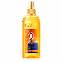 Xịt Chống Nắng Tinh Dầu Hạt Macca SPF30 EVELINE Dry Sun Oil