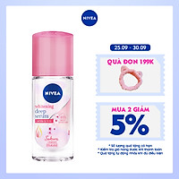 Lăn Ngăn Mùi Nivea Serum Trắng Mịn Hương Hoa Sakura (40ml) 85306