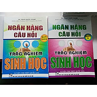 Combo Sách Của Phan Khắc Nghệ: Ngân Hàng Câu Hỏi Trắc Nghiệm Sinh Học Quyển Hạ + Quyển Thượng