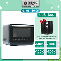 Nồi Chiên Hơi Nước Cao Cấp 10 Trong 1 Mishio MK318 - Hàng Chính Hãng
