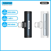 Đầu chuyển đổi cổng Lightning đầu ra Lightning và jack 3.5mm Remax RL-LA03i - Hàng chính hãng