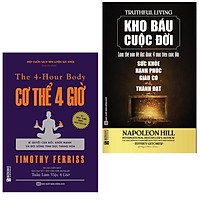 Combo 2 cuốn : Cơ Thể 4 Giờ - Bí Quyết Cân Đối, Khỏe Mạnh Và Đời Sống Tình Dục Thăng Hoa + Kho báu cuộc đời (Tặng kèm Bookmark thiết kế AHA / Bộ Sách Thay Đổi Tư Duy)