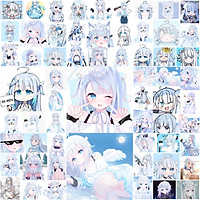 Ảnh dán Sticker Amatsuka uto 30-60 cái khác nhau/ tranh dán Hololive amatsuka uto