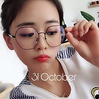 Kính Ulzzang Lục Giác Vàng Loại 1