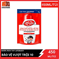 Nước rửa tay 450g Lifebuoy bạc bảo vệ