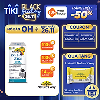 DHA Nature's Way Kids Smart Drops DHA Dạng Giọt Giúp Tăng IQ, Phát Triển Não Bộ Cho Bé 20ml