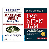 Combo Đàn Ông Sao Hỏa – Đàn Bà Sao Kim (Tìm Lại Tình Yêu) + Đắc Nhân Tâm