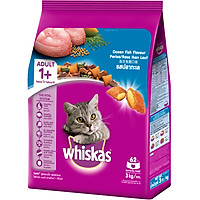 Thức Ăn Mèo Vị Cá Biển Whiskas (3Kg)