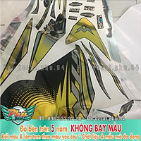 Tem rời Galaxy Chrome Vàng Đen