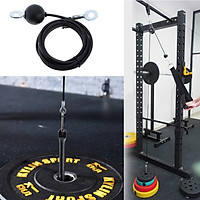 2Pcs Premium LAT Pulldown Cable Gym Cable Machine Triceps Blaster Rope Cables