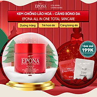 Kem Dưỡng Da Căng Bóng - Chống Lão Hoá Chiết Xuất Dầu Ngựa Epona All In One Total Skin Care Intensive 50ml