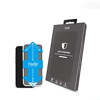 Dán Cường Lực dành cho iPhone 12 Pro Max/13/13 Pro/13 Pro Max Mini HODA Full Chống Nhìn Trộm, Chống Vân Tay Kèm Khung Dán - Hàng Nhập Khẩu